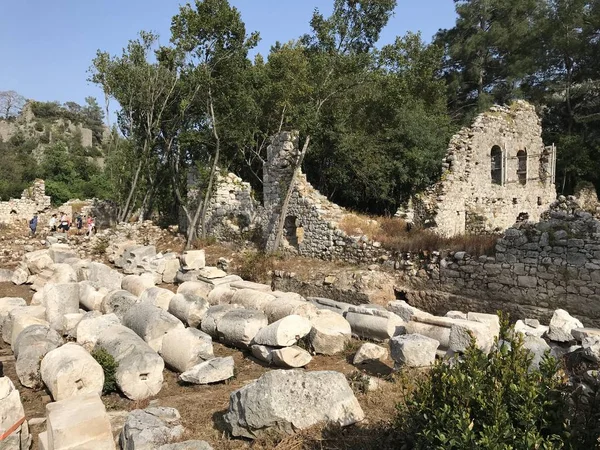 Olympos Sahili, Antalya, Türkiye — Stok fotoğraf