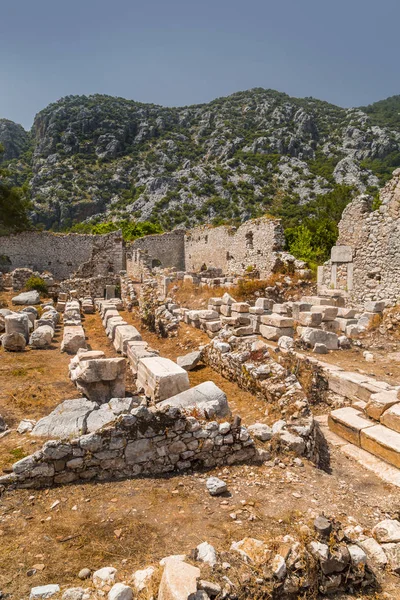 Olympos sitio antiguo, Antalya, Turquía — Foto de Stock