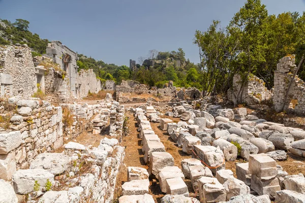 Starożytnego miasta w Olympos, Turcja — Zdjęcie stockowe