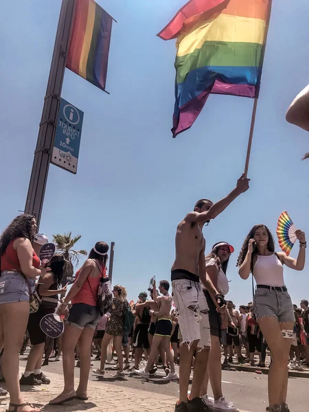 Tel Aviv Pride 2019, Izrael — Stock Fotó