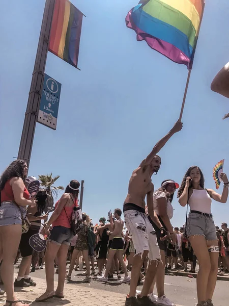 Tel Aviv Pride 2019, Izrael — Stock Fotó