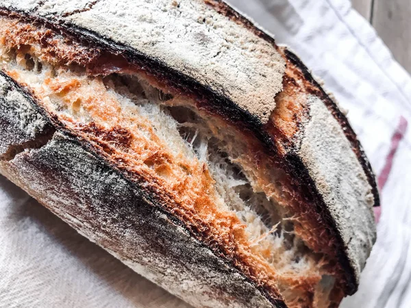 Pane naturale di pasta madre — Foto Stock