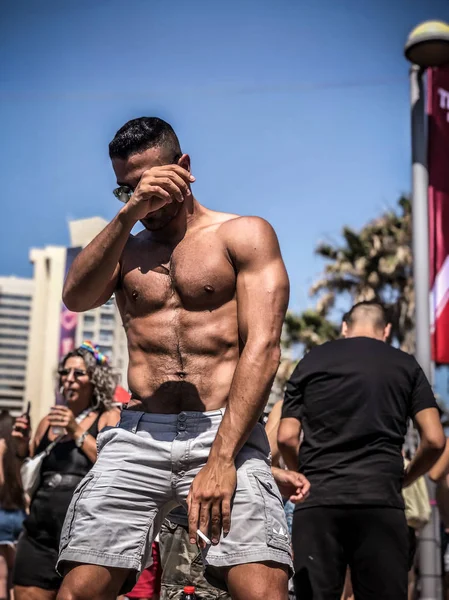 Tel Aviv Pride 2019, Israël — Stockfoto