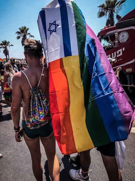 特拉维夫2019年骄傲，以色列 — 图库照片