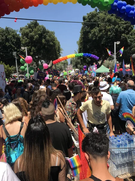 Tel Aviv Pride 2019, Izrael — Zdjęcie stockowe
