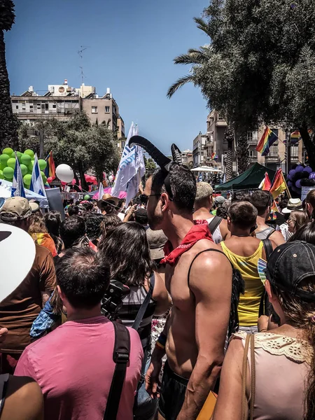 Tel Aviv Pride 2019, Israël — Stockfoto