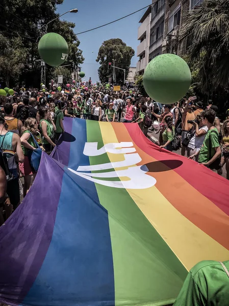 Tel Aviv Pride 2019, Israele — Foto Stock