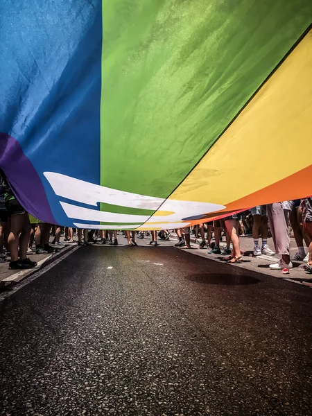 Tel Aviv Pride 2019, Izrael — Stock fotografie