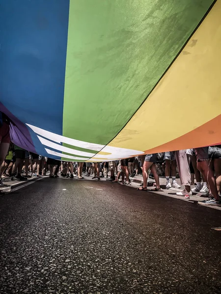 Tel Aviv Pride 2019, Izrael — Stock fotografie