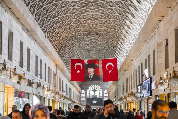 Bursa Covered Bazaar, Turkije — Stockfoto