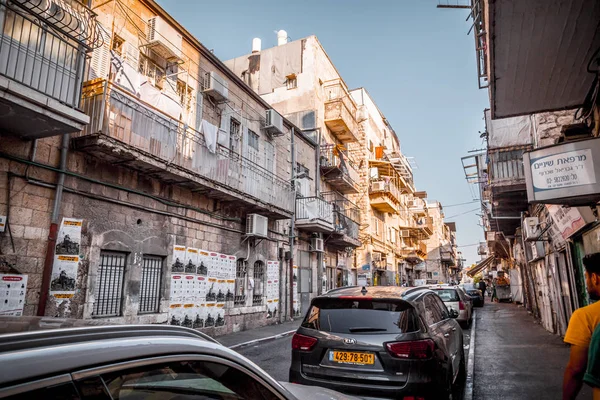 Улицы Меа-Шеарим в Иерусалиме — стоковое фото