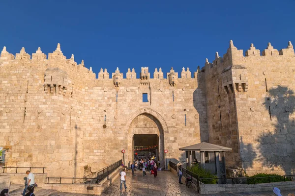 Damašská brána v Jeruzalémě — Stock fotografie