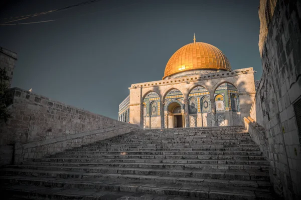 Kuppel des Felsens, jerusalem — Stockfoto