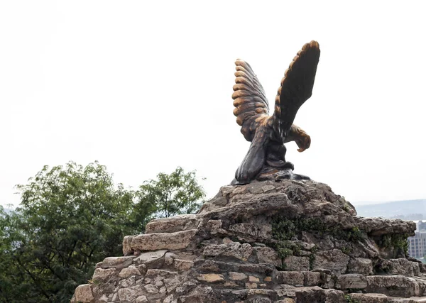 El Águila. Pyatigorsk Emblema. Monumentos del Cáucaso septentrional —  Fotos de Stock