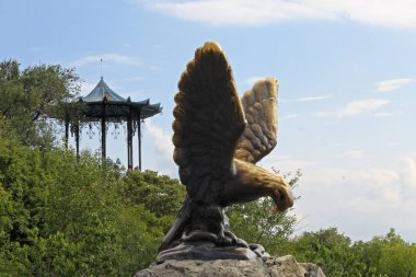 Kartal ve Çin Arbor. Pyatigorsk Amblemler. Kuzey Caucas