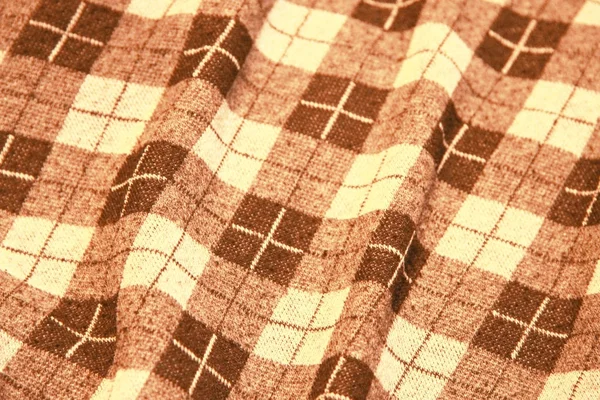 Fundo natural textura têxtil em posição horizontal — Fotografia de Stock