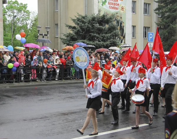 Celebração 70Th Aniversário Dia Vitória Pyatigorsk Rússia Maio 2015 — Fotografia de Stock