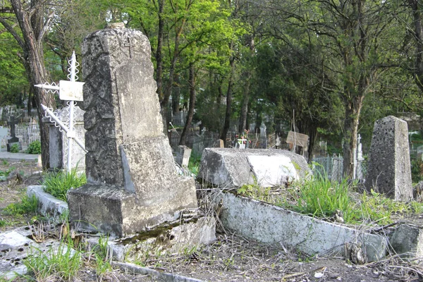 Oude Begraafplaats Historische Deel Van Pjatigorsk — Stockfoto