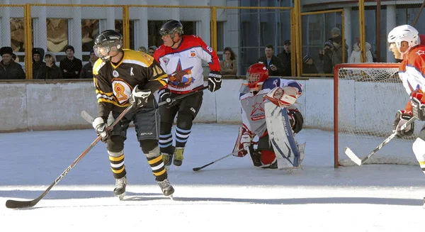 Hokeyi Şampiyonluk Kupası Belediye Başkanı Pyatigorsk Rusya Pyatigorsk Ocak 2015 — Stok fotoğraf