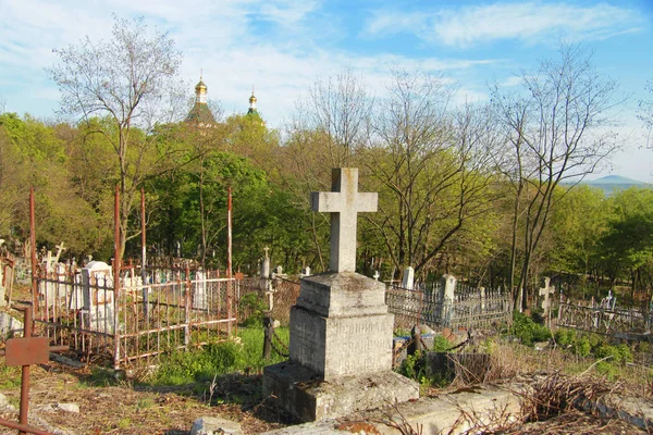 Starý Hřbitov Historická Část Města Pyatigorsk — Stock fotografie