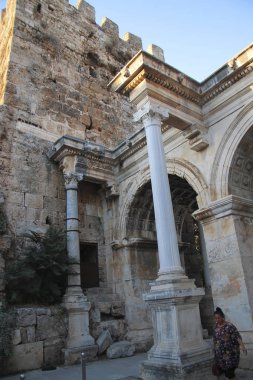 Adrian, eski şehir Antalya Türkiye gates