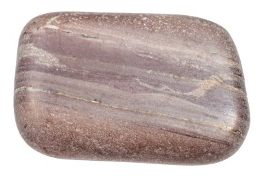 beyaz izole cilalı Argillite taş