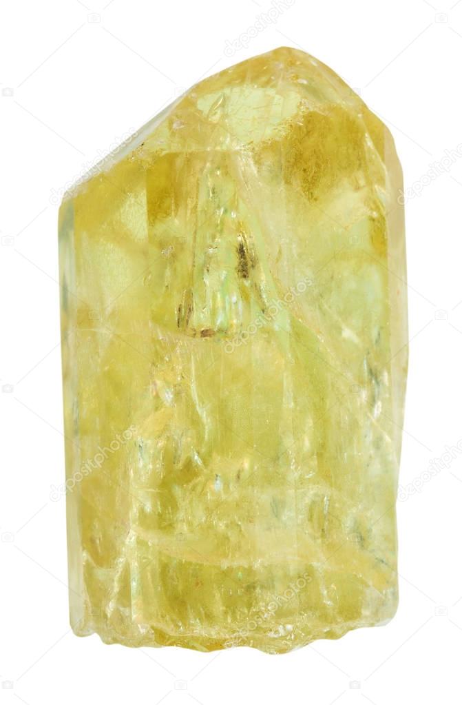 Yellow Apatite (Gold Apatite, Golden Apatite) rock