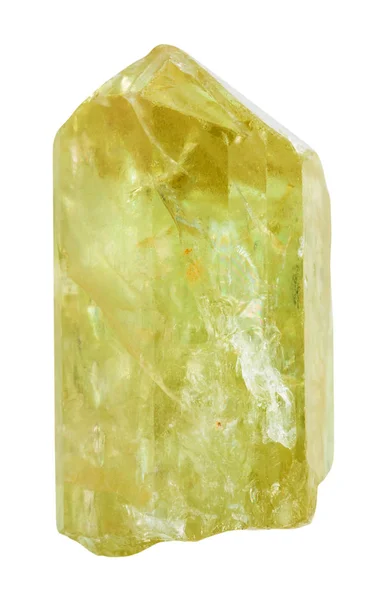 Gul apatit (Golden Apatite) crystal — Stockfoto