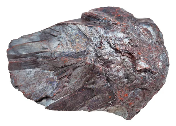 Шматок гематиту (залізна руда, хематит) камінь — стокове фото
