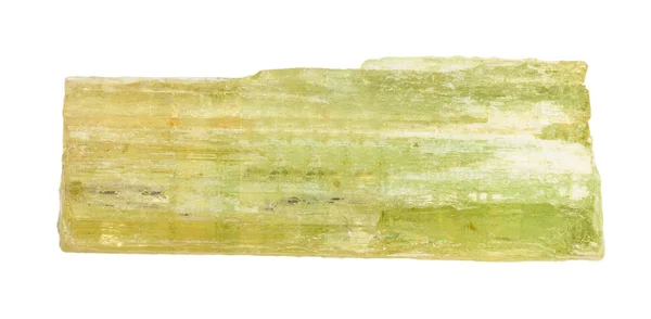 Raw heliodor (golden beryl, yellow beryl) crysta — Stock Photo, Image