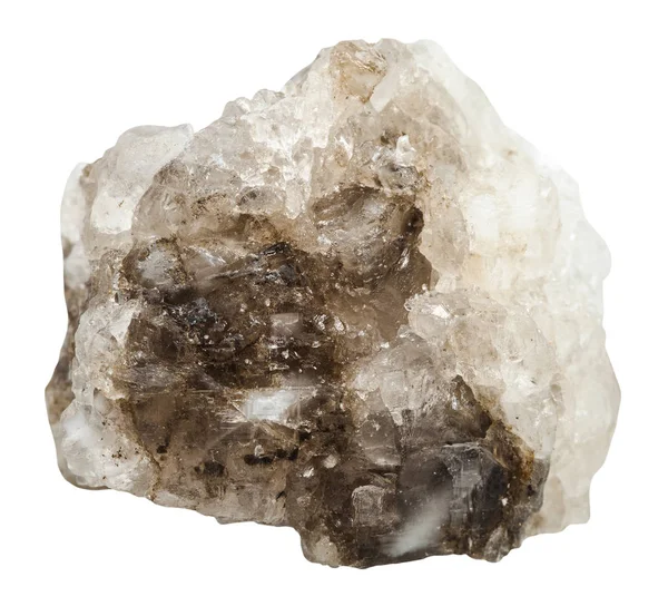 Kristallijn Haliet (steenzout) steen geïsoleerd — Stockfoto