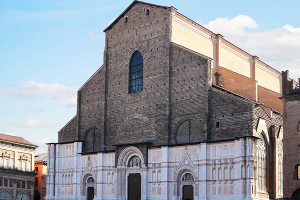 Bologna şehir San Petronio Bazilikası — Stok fotoğraf