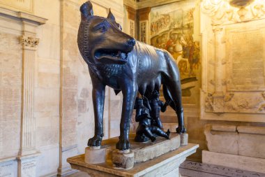 Capitoline müzeleri Roma'da Capitoline kurt