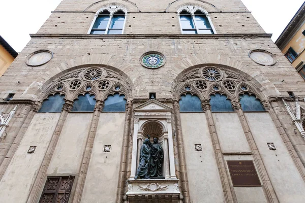 Bau der orsanmichele-Kirche in Florenz — Stockfoto