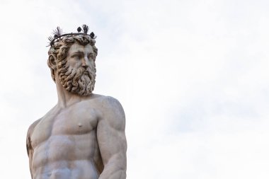Neptune heykel Neptün Çeşmesi, yakın çekim