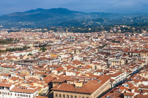 Panorama města Florencie od Campanile — Stock fotografie