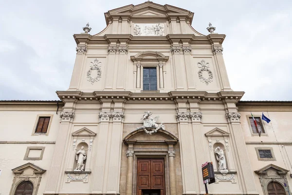 Fachada de la Iglesia de San Marco en Florencia — Foto de Stock