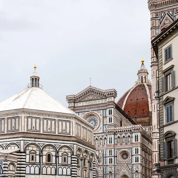 Cupole del Battistero di San Giovanni e Duomo — Foto Stock