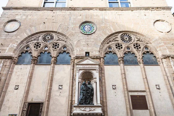 Statua Cristo e San Tommaso d'Orsanmichele — Foto Stock