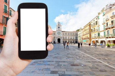 turist fotoğraf piazza dei Padua sinyorlar