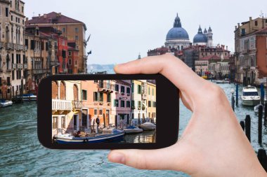 turist Venedik şehri Venedik'te Fotoğraflar