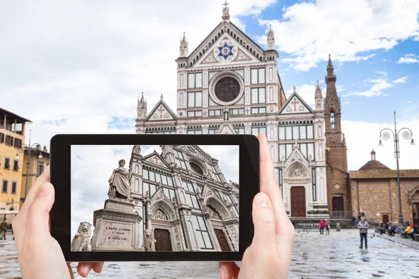 Fotografias turísticas Basilica di Santa Croce — Foto de Stock