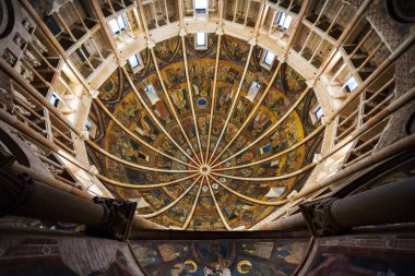 vaftizhane Parma şehir dekore edilmiş tavan