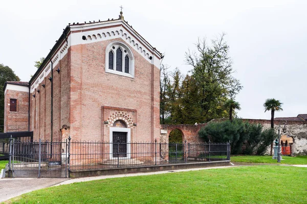 Fasaden på Scrovegni Chapel i Padua city — Stockfoto