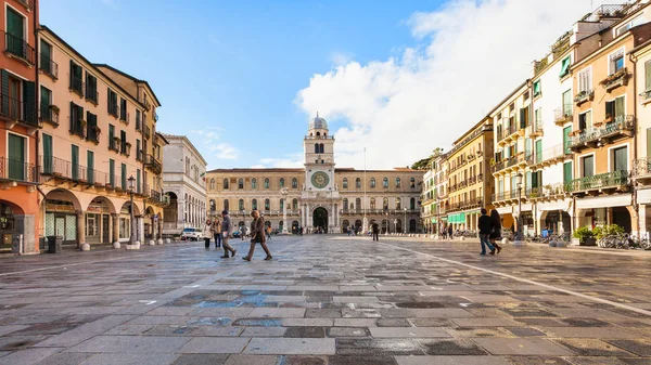 Piazza dei sinyorlar Padua içinde insanlar Güz