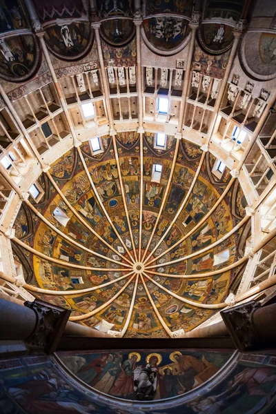 Dome of baptistery in Parma city — Stock Photo, Image