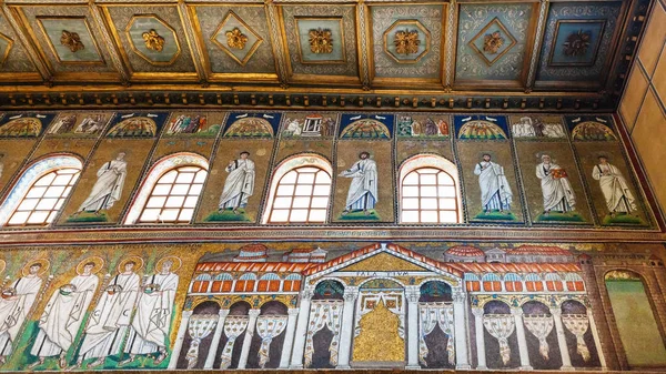 Mosaik des Palastes von Theodoric in Ravenna — Stockfoto