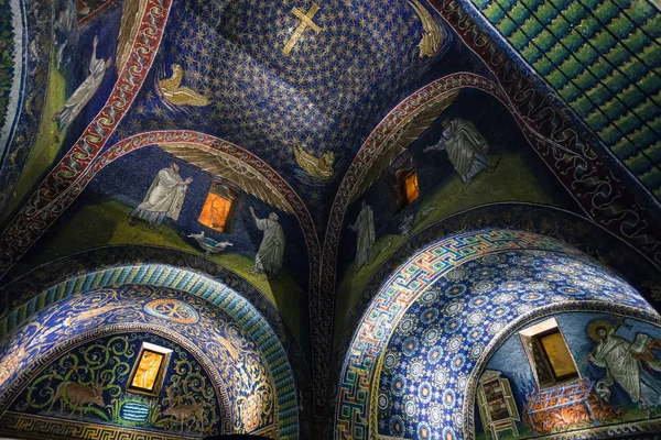 Room of galla placidia mausoleum in Ravenna — Stock Photo, Image