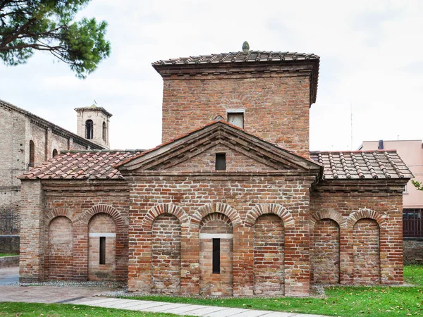 Antike galla placidia mausoleum in ravenna — Stockfoto