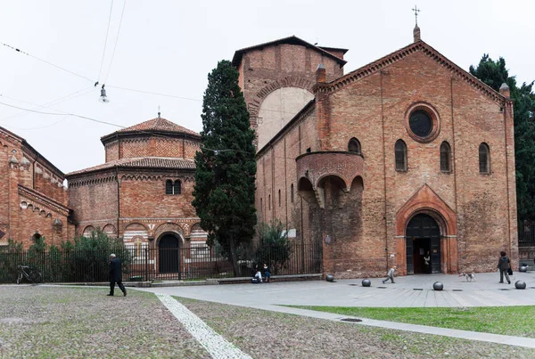 Сім церков в абатство Santo Stefano Стокове Фото